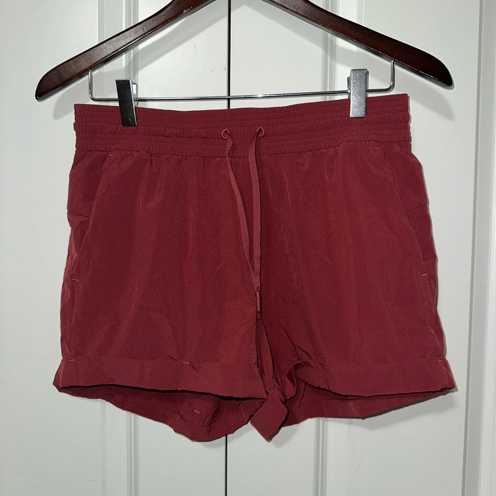 lululemon athletica Women's Red Athletic Shorts